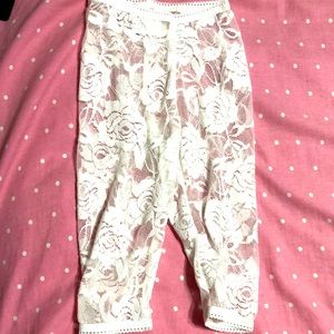 0-9 months lace leggings